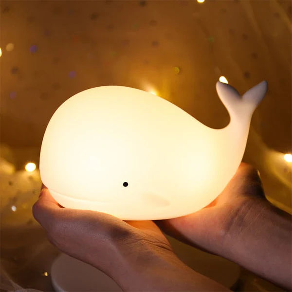 Nachtlampje Walvis met Kleurverandering voor Kinderen 6
