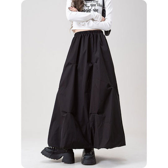 Dames Asymmetrische Winterrok met Zakken
