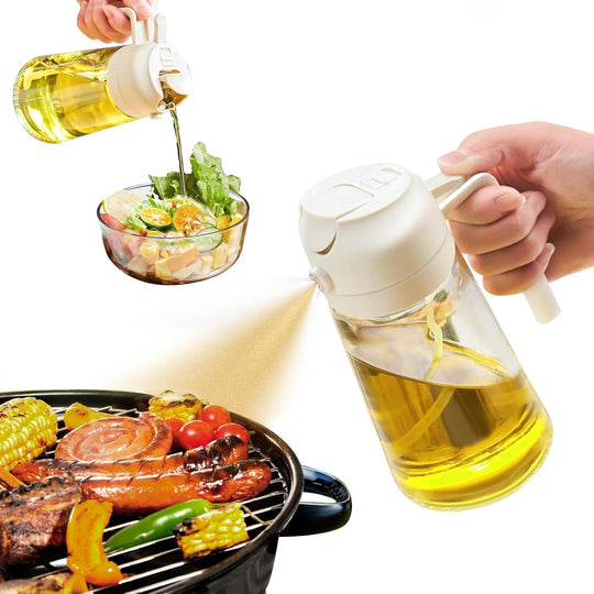 Olijfoliespray en Dispenser 2-in-1 1