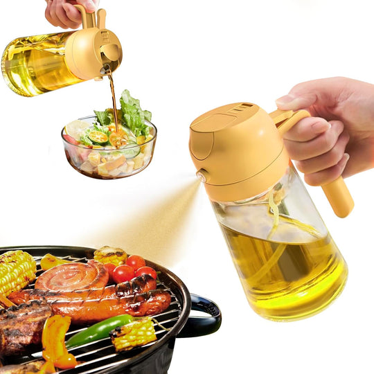 Olijfoliespray en Dispenser 2-in-1 2
