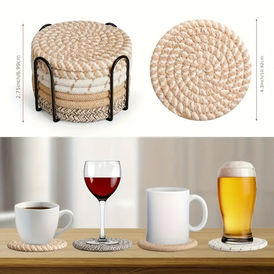 Onderzetters Set van 8 - Boho Stijl 2