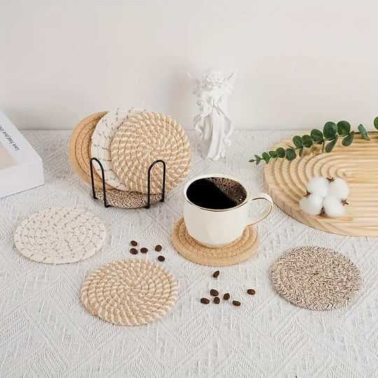 Onderzetters Set van 8 - Boho Stijl 6