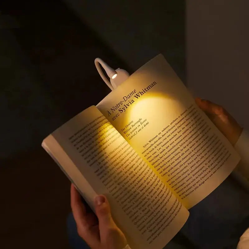 Oplaadbare Boekclip Leeslamp Draagbaar 2