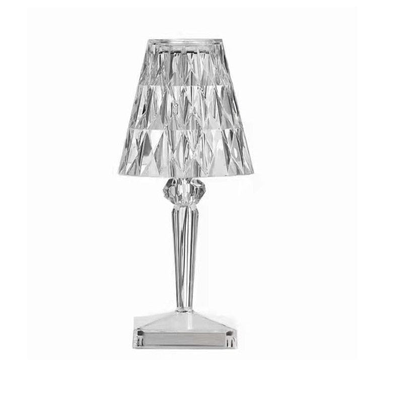 Oplaadbare Tafellamp Draadloos Diamantontwerp Met Instelbare Lichtkleur 9
