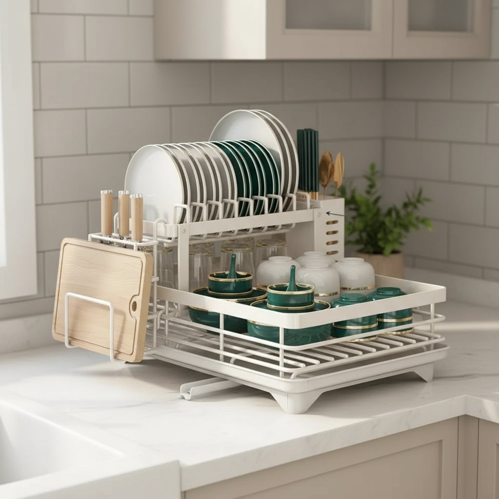 Opvouwbaar Afdruiprek Modern en Ruimtebesparend voor de Keuken 3