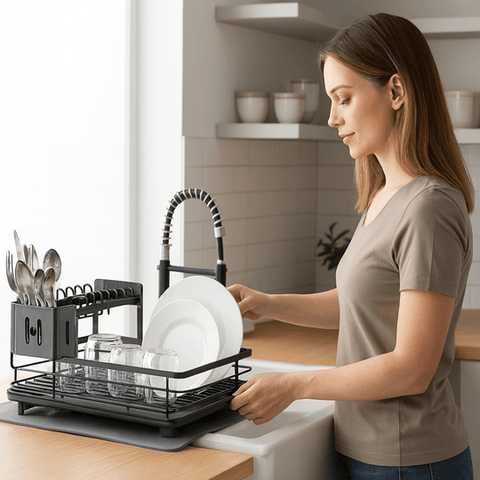 Opvouwbaar Afdruiprek Modern en Ruimtebesparend voor de Keuken 4