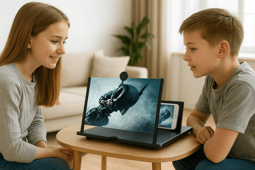 Opvouwbare HD Smartphone Vergroter 3