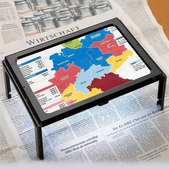 Opvouwbare Loep met LED-verlichting voor Handsfree Lezen en 3x Vergroting 5