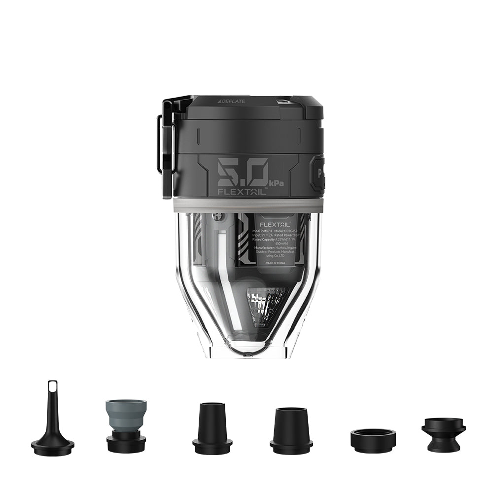 Outdoor Pomp Met Verlichting Compact Ontwerp 2-in-1 Voor Kamperen En Wandelen 0