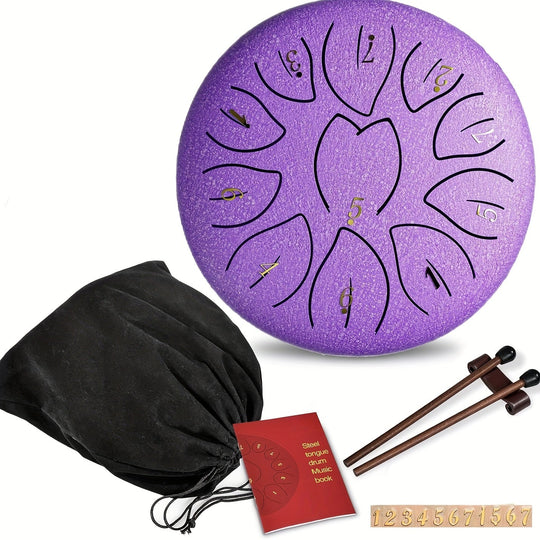 Outdoor Tuin Regentrommel 11-Toons Stalen Tongdrum 5