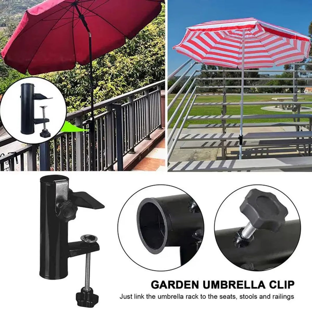 Parasolhouder voor Balkon en Terras met Stevige Bevestiging 2