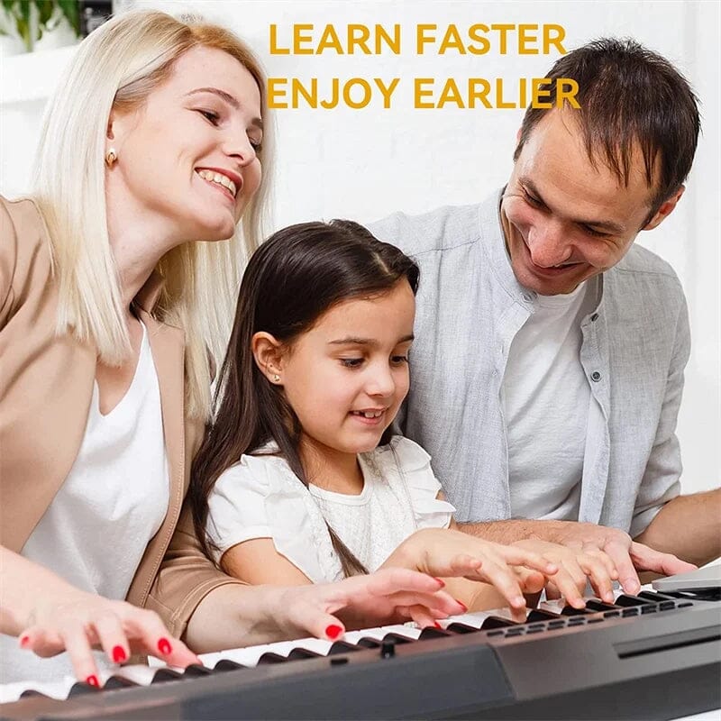 Piano Toetsenbord Nootlabels Verwijderbaar voor Beginners 1