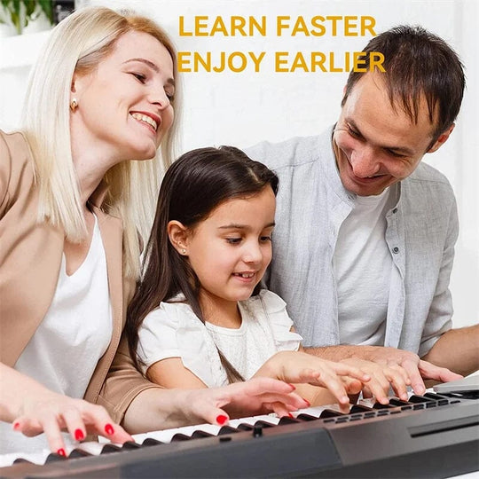 Piano Toetsenbord Nootlabels Verwijderbaar voor Beginners 1