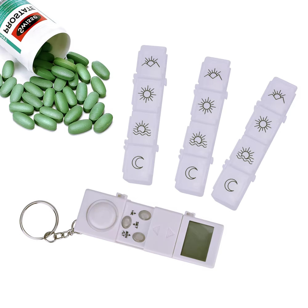 Pillendispenser met Alarm voor Dagelijkse Medicatie 3