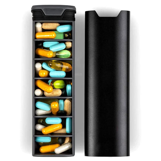 Pillendoosje met 7 Compartimenten voor Reisgebruik 3