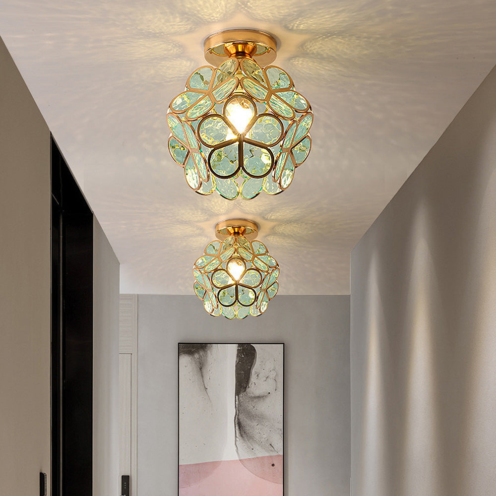 Plafondlamp met Bloemenmotief voor een Speelse Sfeer 0