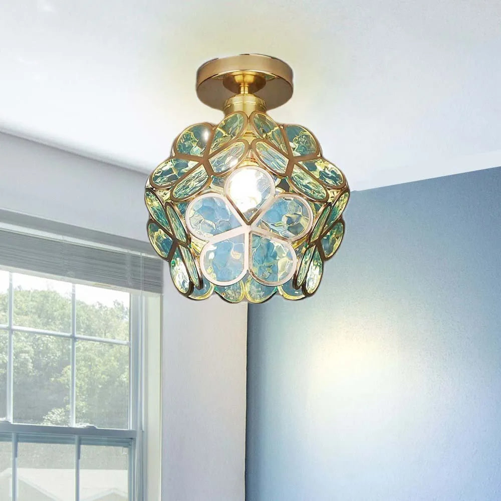 Plafondlamp met Bloemenmotief voor een Speelse Sfeer 3