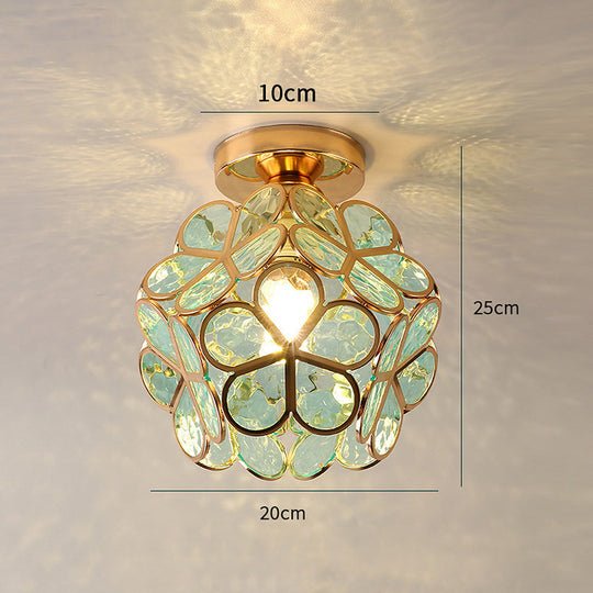 Plafondlamp met Bloemenmotief voor een Speelse Sfeer 5