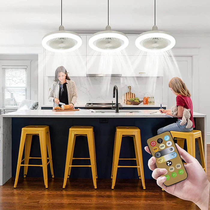 Plafondventilator met Verlichting en Afstandsbediening 2