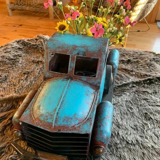 Plantenbak Boerderij Truck Rustiek 4