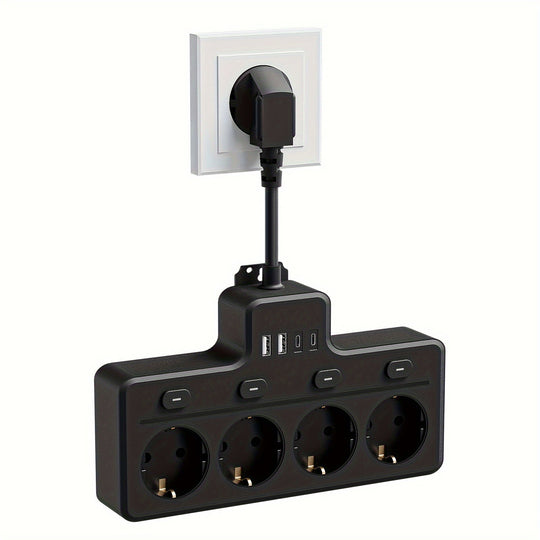 PowerHub 7-in-1 Stekkerdoos met USB en Type-C 4