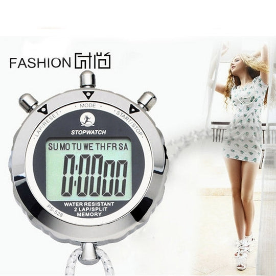 Professionele Digitale Stopwatch Handheld met Timerfunctie 8