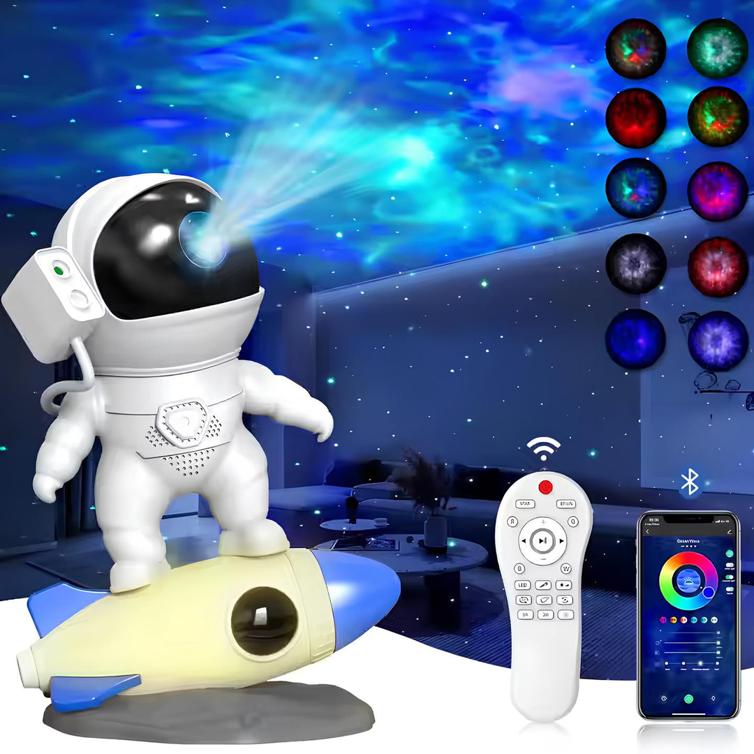 Projectorlamp voor Astronauten met Bluetooth Audio 3