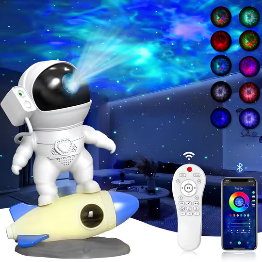 Projectorlamp voor Astronauten met Bluetooth Audio 3