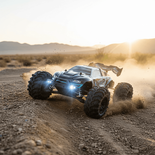 RC Truck 1:16 Vierwielaandrijving met LED-verlichting voor Avontuurlijke Rit 1