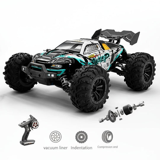 RC Truck 1:16 Vierwielaandrijving met LED-verlichting voor Avontuurlijke Rit 6
