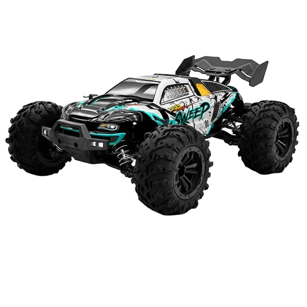 RC Truck 1:16 Vierwielaandrijving met LED-verlichting voor Avontuurlijke Rit