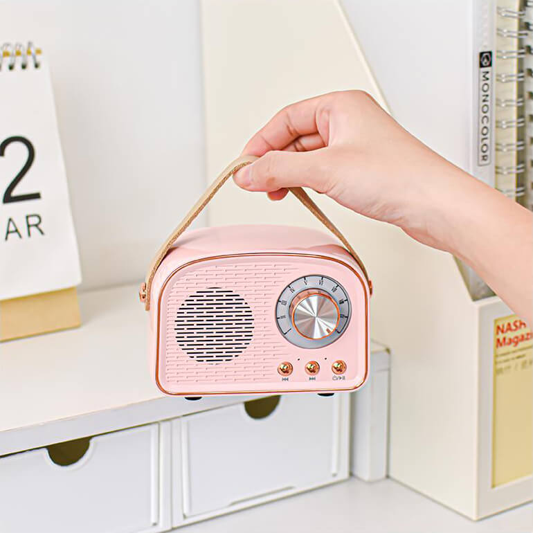 Retro Bluetooth Luidspreker Draadloos Ontwerp 4