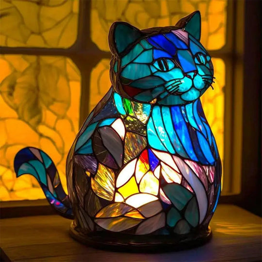 Retro Dierenlamp 3D Veelkleurig Design 2