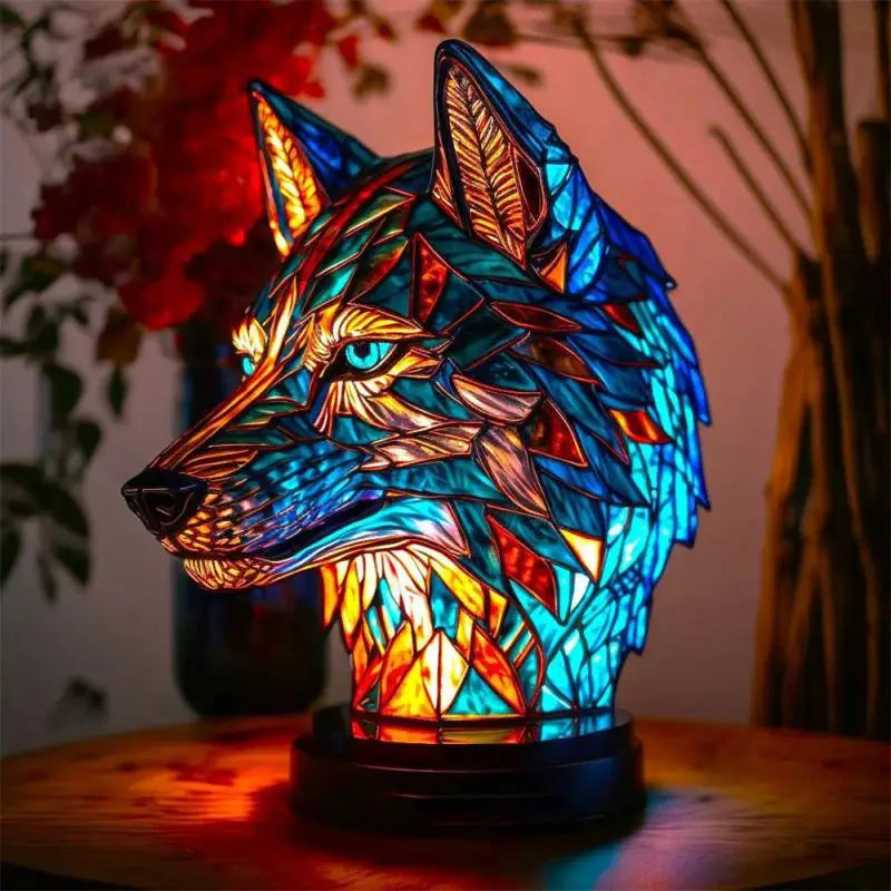 Retro Dierenlamp 3D Veelkleurig Design 4