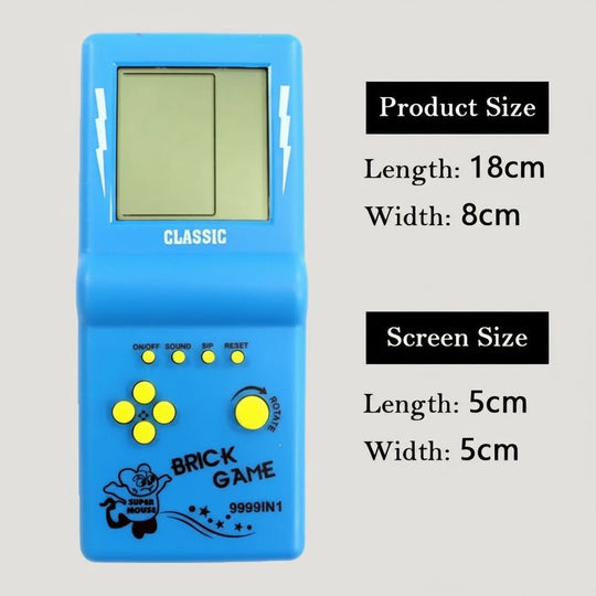 Retro Handheld Game Console Tetris 4