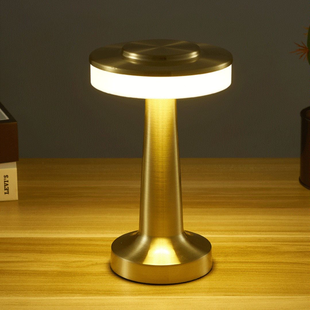 Retro Oplaadbare Tafellamp voor Thuis en Commercieel Gebruik Dimmable 3