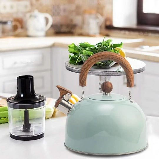 Roestvrijstalen Kettle 3L met Ergonomisch Handvat en Fluitsignaal 2