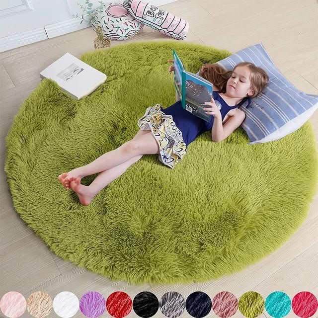 Rond Vloerkleed Luxe Hoogpolig Voor Een Gezellige Sfeer 0