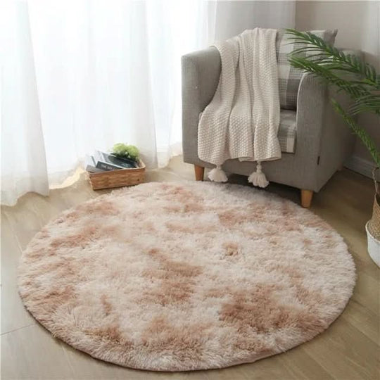 Rond Vloerkleed Luxe Hoogpolig Voor Een Gezellige Sfeer 1