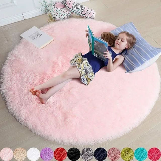 Rond Vloerkleed Luxe Hoogpolig Voor Een Gezellige Sfeer 4