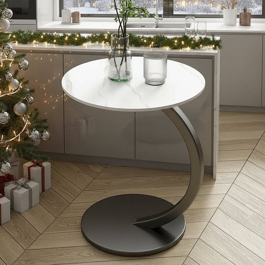 Ronde Bijzettafel Compact Voor Kleine Ruimtes 6