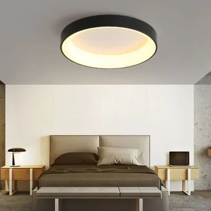Ronde LED-Plafondlamp Scandinavisch Design 2