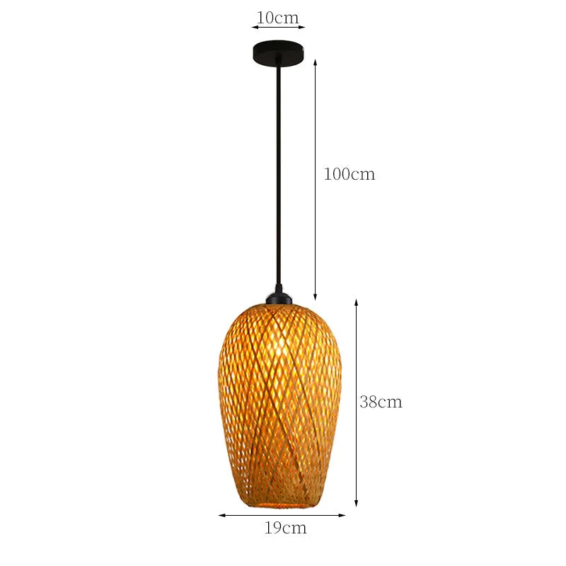 Rotan Hanglamp Voor Woonkamer en Slaapkamer Met Unieke Natuurlijke Charme 11