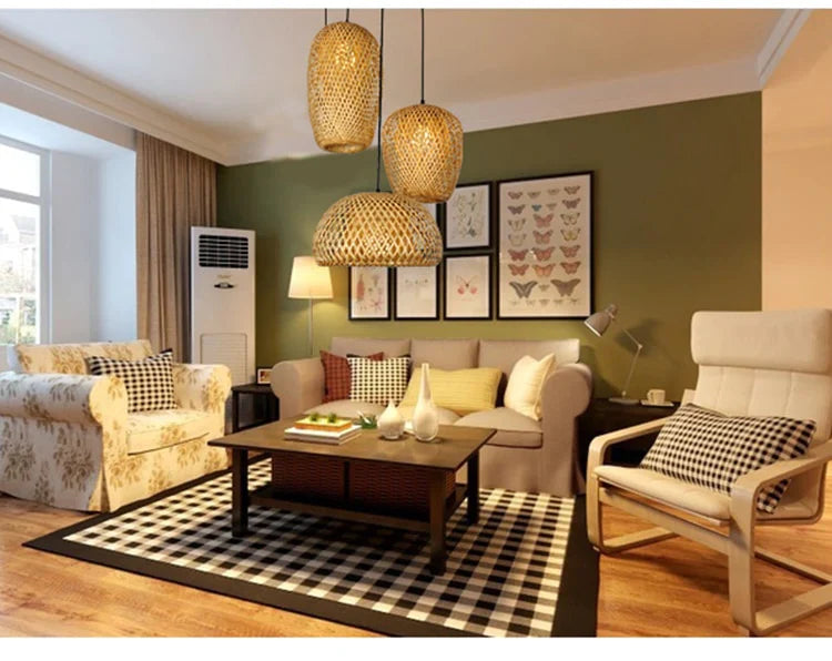 Rotan Hanglamp Voor Woonkamer en Slaapkamer Met Unieke Natuurlijke Charme 6