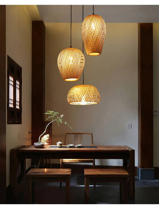 Rotan Hanglamp Voor Woonkamer en Slaapkamer Met Unieke Natuurlijke Charme 8