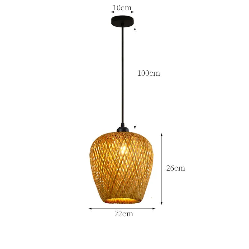 Rotan Hanglamp Voor Woonkamer en Slaapkamer Met Unieke Natuurlijke Charme 9