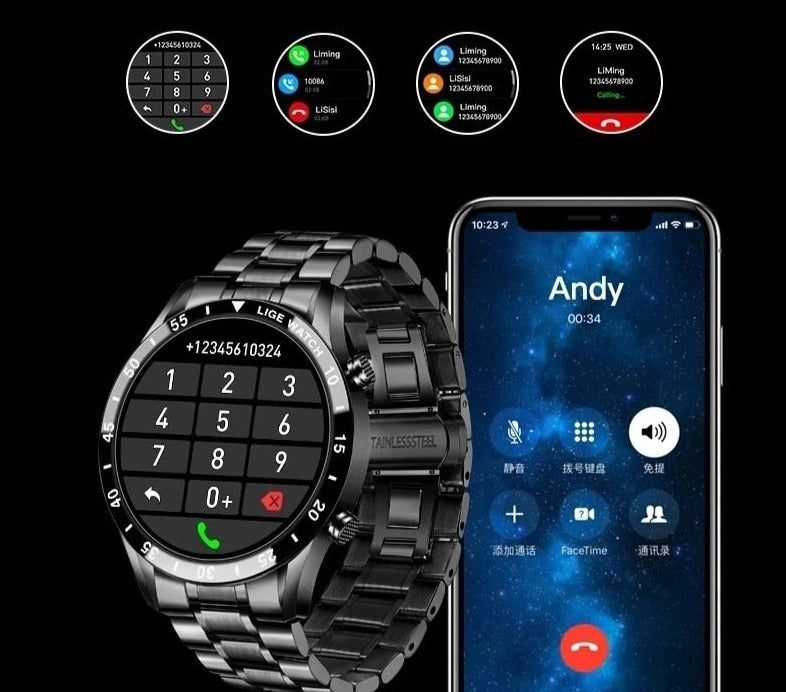 Luxe Mannen Slim Horloge Belleza