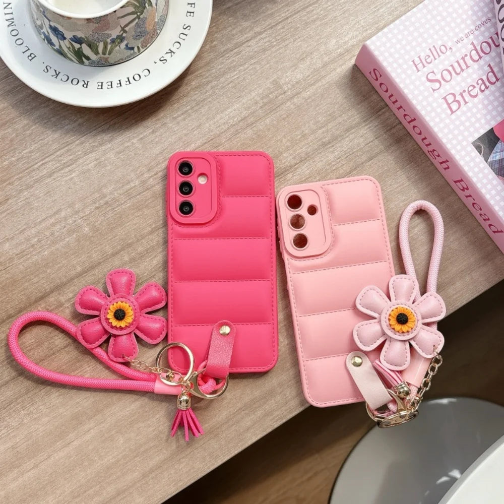 Samsung Galaxy Beschermcase met Zonnebloem Design 1
