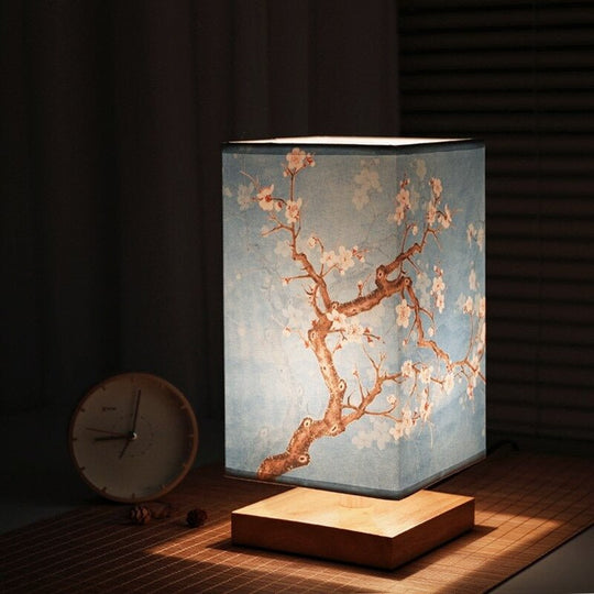 Scandinavische Tafellamp met Japans Design 5