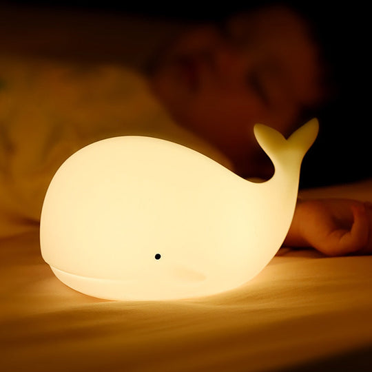 Schattig Nachtlampje Walvis Compact voor Slaapkamer en Baby-Kamer 8